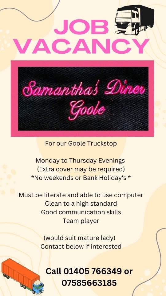 Menu Samanthas Diner @ Docklands Truck Park &wash-2